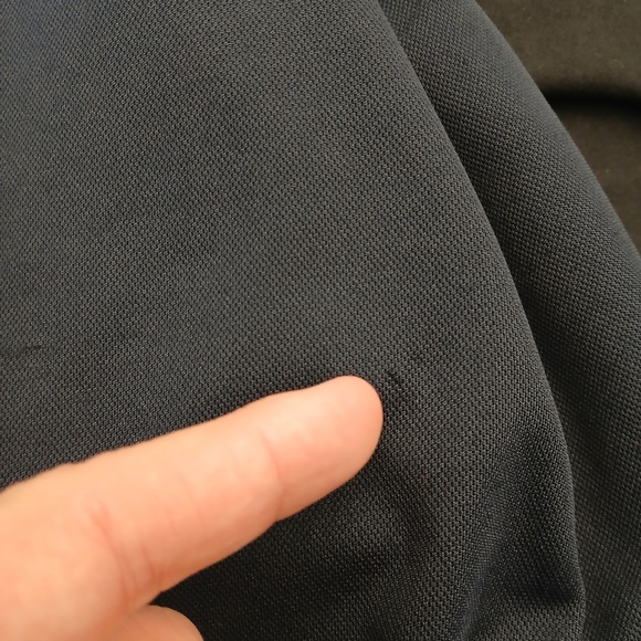 Lacoste Sport Polo Mens 7 Large Blue Quarter Zip Tennis‎ Performance Active - Picture 10 of 11